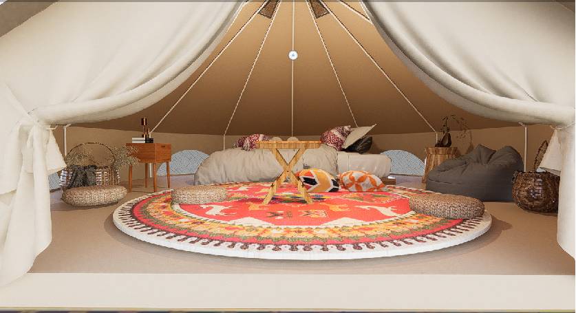 营地酒店帐篷